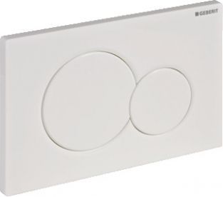 Geberit Sigma 01 bedieningspaneel wit